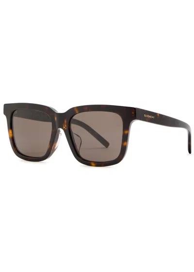 Givenchy Square-frame Sunglasses In Brown