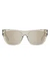 Givenchy Square Full-rim Sunglasses In Gray