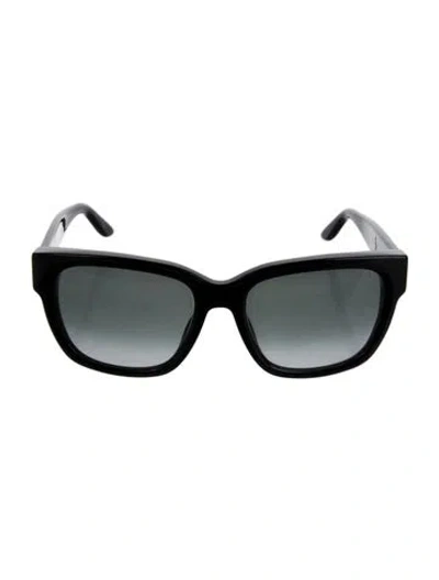 Pre-owned Givenchy Square Gradient Sunglasses In Black