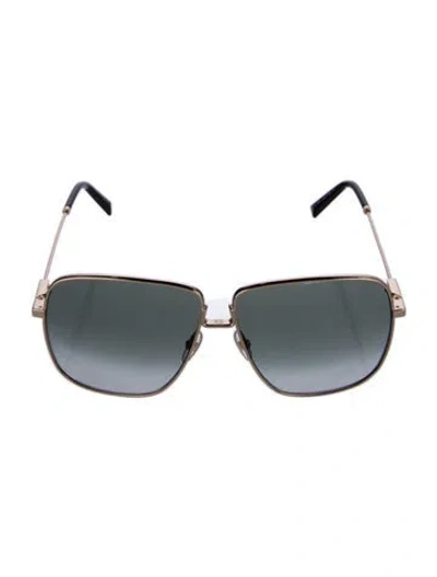 Pre-owned Givenchy Square Gradient Sunglasses In Black