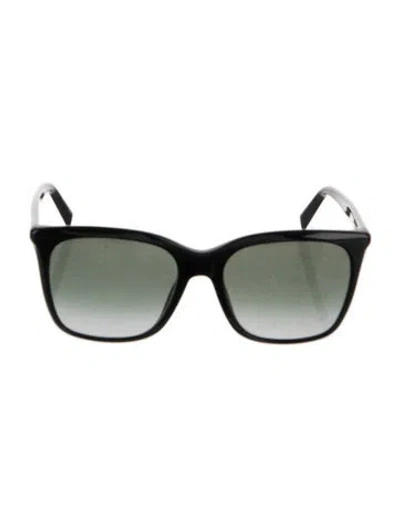 Pre-owned Givenchy Square Gradient Sunglasses In Black