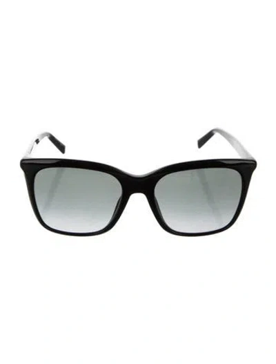 Pre-owned Givenchy Square Gradient Sunglasses In Black