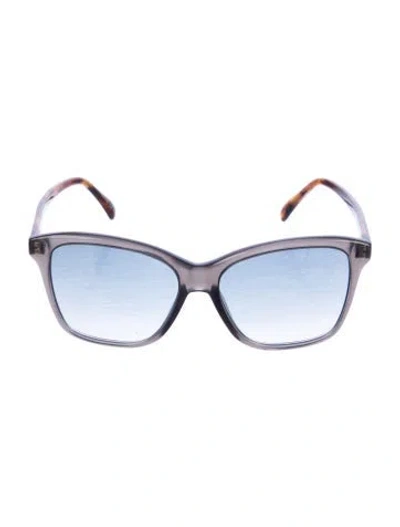 Pre-owned Givenchy Square Gradient Sunglasses In Brown