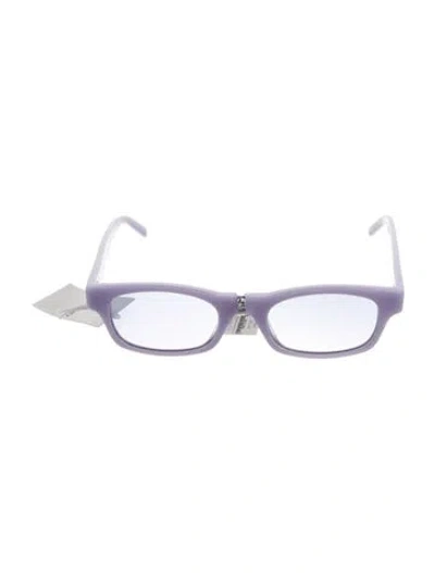Pre-owned Givenchy Square Gradient Sunglasses W/ Tags In Purple
