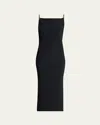 Givenchy Abito In Cady Nero Donna In Black