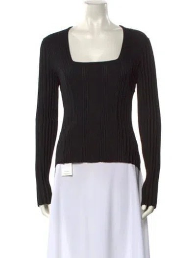 Pre-owned Givenchy Square Neckline Sweater W/ Tags In Black