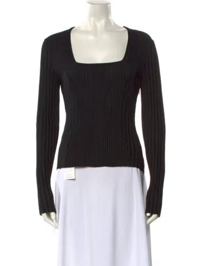 Pre-owned Givenchy Square Neckline Sweater W/ Tags In Black