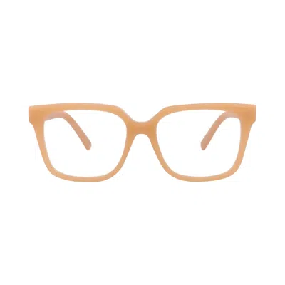 Pre-owned Givenchy Square Optical Glasses 'beige/transparent' | Tan | Women's Size Onesize