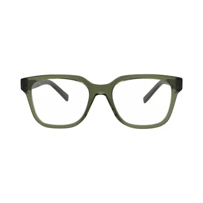 Pre-owned Givenchy Square Optical Glasses 'green/transparent' | Men's Size Onesize