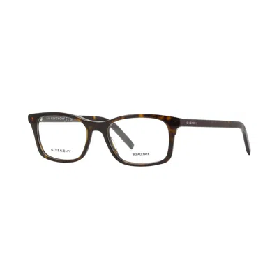 Pre-owned Givenchy Square Optical Glasses 'havana/transparent' | Brown | Women's Size Onesize
