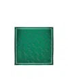 Givenchy Shadow Logo-print Headband Scarf In Green