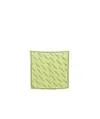 Givenchy Square Silk Scarf In Green