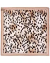Givenchy Square Small Silk Scarf In Brown