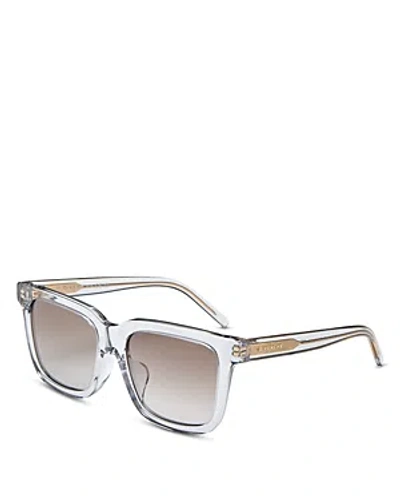 Givenchy Square Sunglasses, 53mm In Metallic