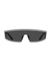 Givenchy Square Mask Sunglasses In Gray