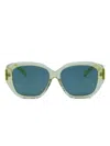 Givenchy Square Sunglasses In Blue
