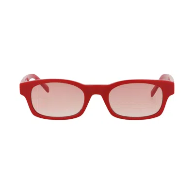 Pre-owned Givenchy Square Sunglasses 'red Bordeaux' | Women's Size Onesize