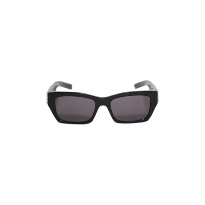 Pre-owned Givenchy Square Sunglasses 'shiny Black/smoke' | Men's Size Onesize