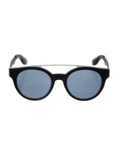 Pre-owned Givenchy Square Tinted Sunglasses In Black