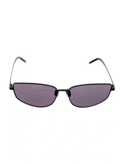 Pre-owned Givenchy Square Tinted Sunglasses In Black