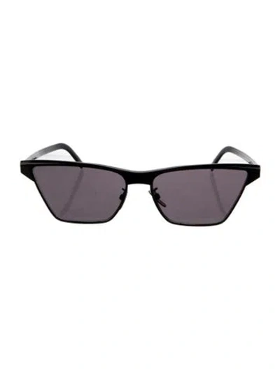 Pre-owned Givenchy Square Tinted Sunglasses In Black
