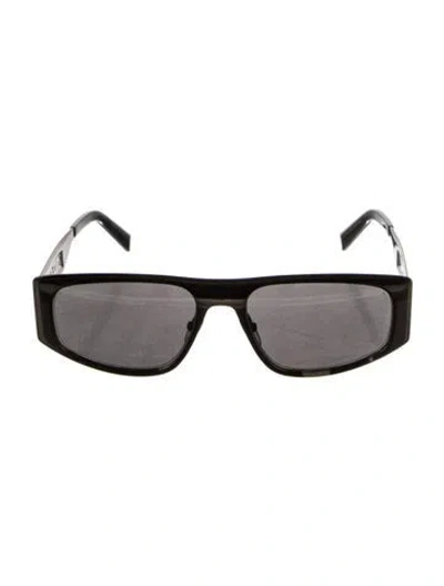 Pre-owned Givenchy Square Tinted Sunglasses In Black