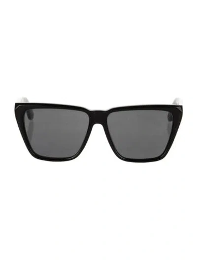 Pre-owned Givenchy Square Tinted Sunglasses In Black