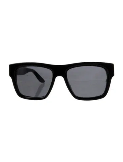 Pre-owned Givenchy Square Tinted Sunglasses In Black