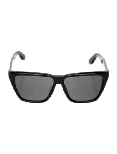 Pre-owned Givenchy Square Tinted Sunglasses In Black