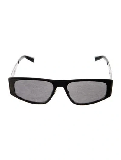 Pre-owned Givenchy Square Tinted Sunglasses In Black