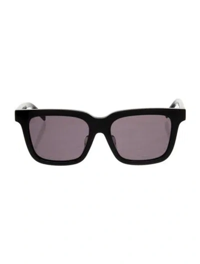 Pre-owned Givenchy Square Tinted Sunglasses In Black