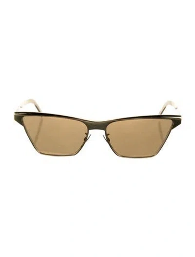 Pre-owned Givenchy Square Tinted Sunglasses In Burgundy
