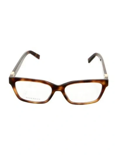 Pre-owned Givenchy Square Tinted Sunglasses W/ Tags In Brown