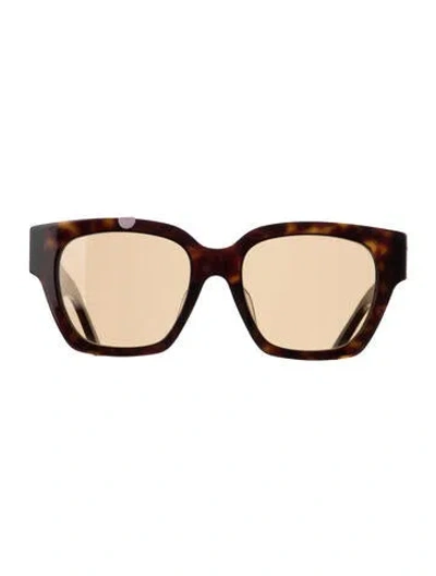 Pre-owned Givenchy Square Tinted Sunglasses W/ Tags In Brown