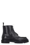 GIVENCHY GIVENCHY SQUARED LEATHER ANKLE BOOTS