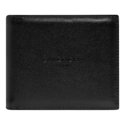 Givenchy Ss26 Antigona Stamped Wallet In Leather 'black'