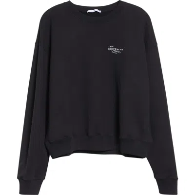 Givenchy Stamp Logo Graphic Sweatshirt In Gray