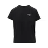 Givenchy Black Crewneck T-shirt With Logo Lettering On Front And Rear In Cotton Woman In Black