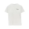 Givenchy White Cotton Jersey Crewneck T-shirt In White