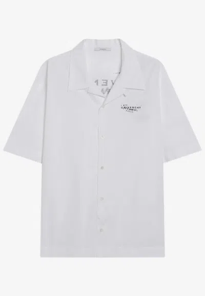GIVENCHY STAMPED LOGO PRINT SHIRT