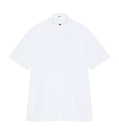 Givenchy Stand-collar Mini Shirt Dress
