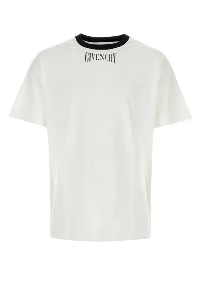 Givenchy Standard Short Sleeve Base-l Nd  Male In White