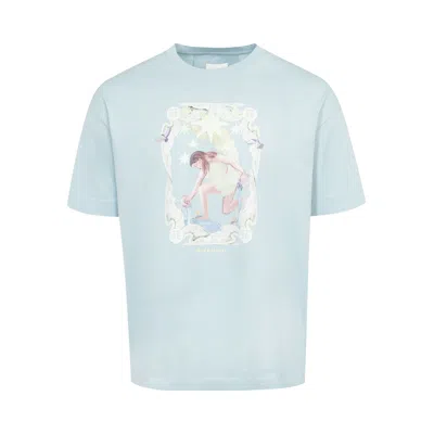 Pre-owned Givenchy Standard Short-sleeve 'sky Blue' | Men's Size S
