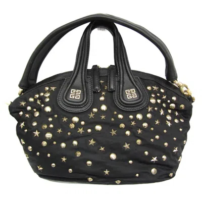 Pre-owned Givenchy Star Bag Black Synthetic Handbag ()