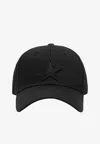 Givenchy Star Baseball Cap In Black