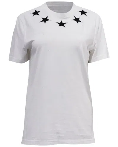 Pre-owned Givenchy Star Embroidered T-shirt