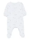 Givenchy Star Logo-print Babygrow In White