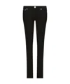 Givenchy Star Motif Skinny Jeans In Black