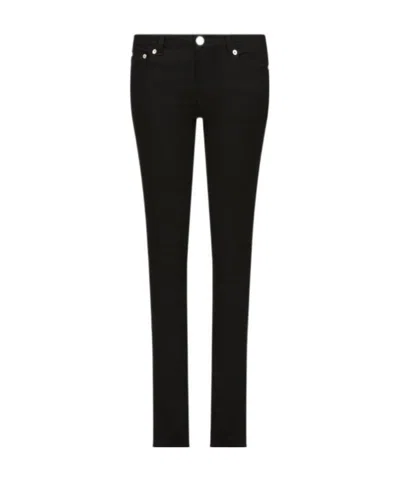 Givenchy Star Motif Skinny Jeans In Black