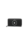 Givenchy Star Printed Zipper Purse In Black